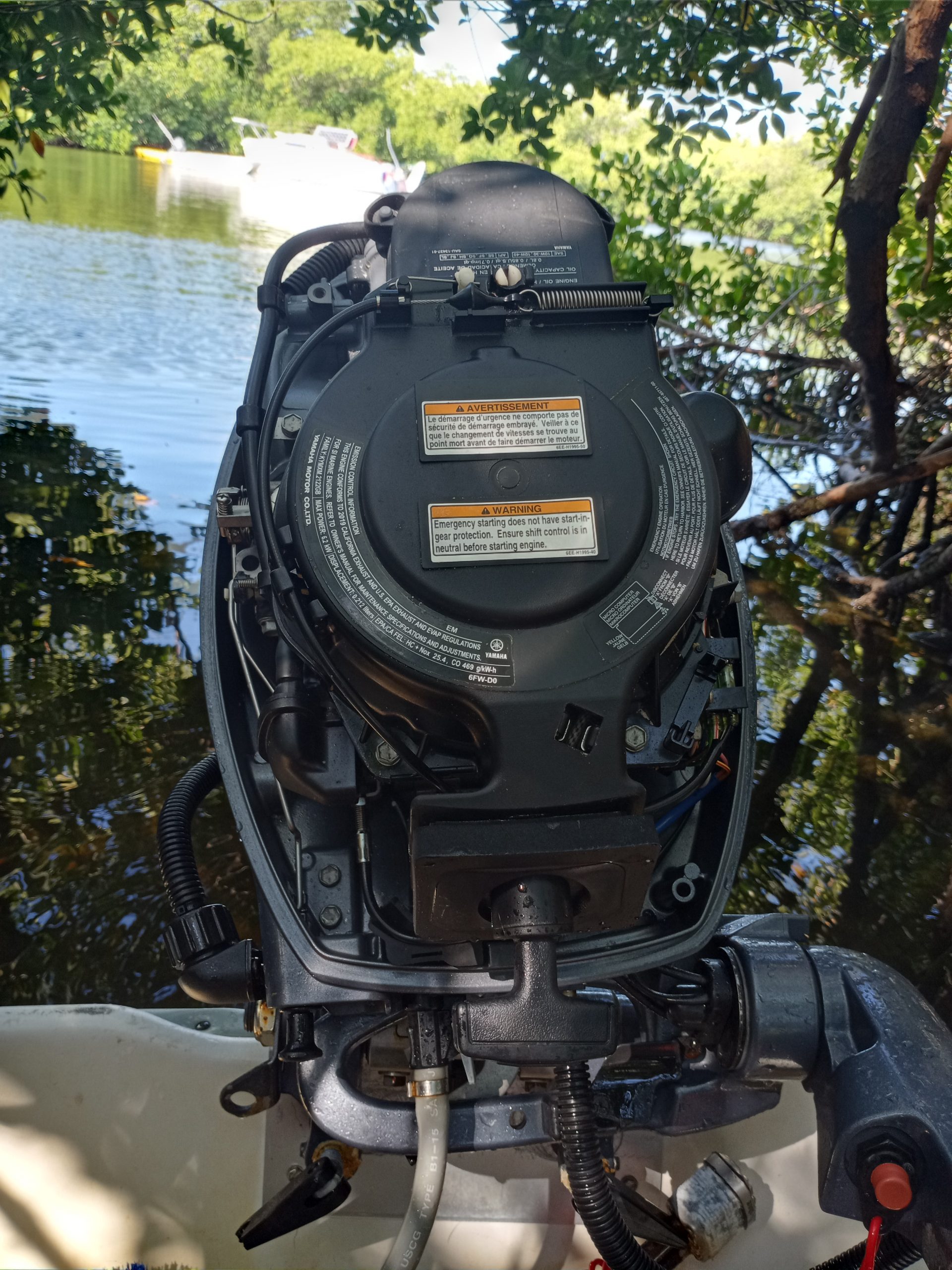 Adding Electric Start Kit To A 8HP Yamaha Outboard Motor The Sailing