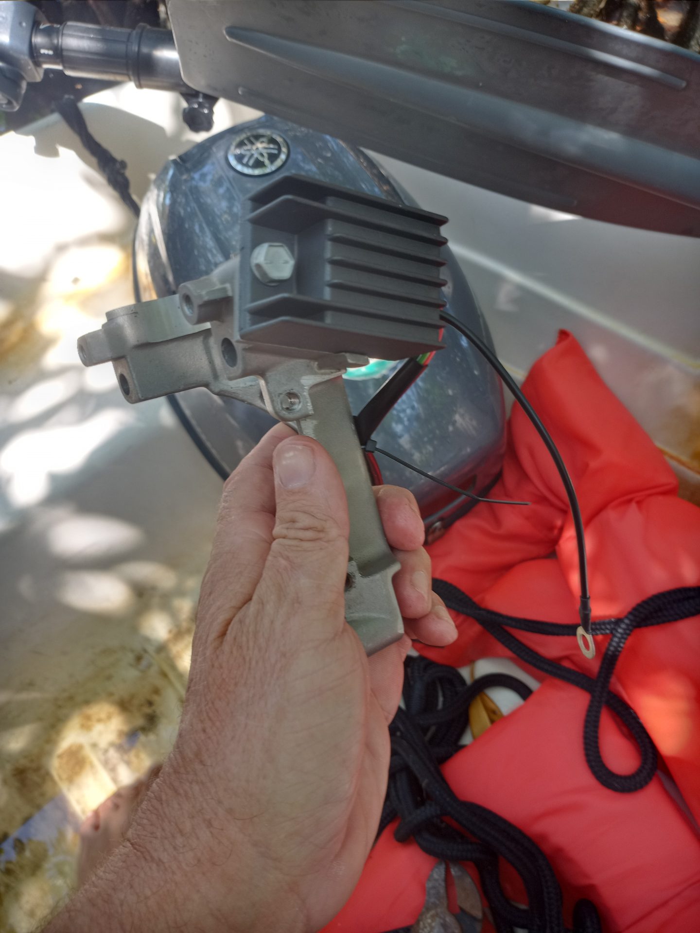 Adding Electric Start Kit To A 8HP Yamaha Outboard Motor The Sailing