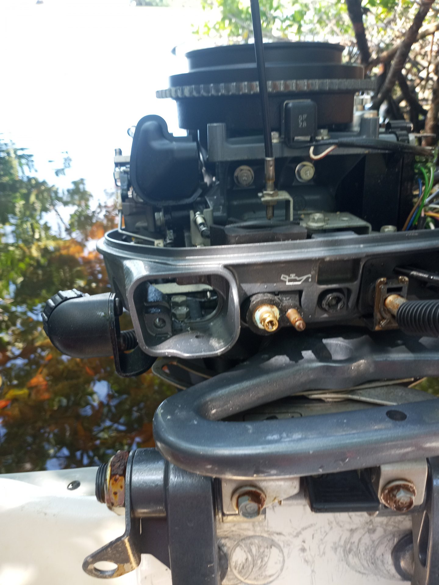 Adding Electric Start Kit To A 8HP Yamaha Outboard Motor The Sailing